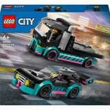 LEGO City Coche de Carreras y Camión de Transporte, Juegos de construcción Juego de construcción, 6 año(s), Plástico, 328 pieza(s), 519 g