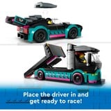 LEGO Coche de Carreras y Camión de Transporte, Juegos de construcción Juego de construcción, 6 año(s), Plástico, 328 pieza(s), 519 g