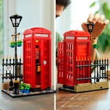 LEGO Ideas Cabina Telefónica Roja de Londres, Juegos de construcción Juego de construcción, 18 año(s), Plástico, 1460 pieza(s), 1,54 kg