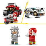 LEGO Sonic the Hedgehog Silvers Auto vs. Monstertruck de Knuckles, Juegos de construcción 