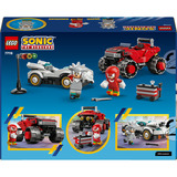 LEGO Sonic the Hedgehog Silvers Auto vs. Monstertruck de Knuckles, Juegos de construcción 