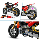 LEGO Technic Ducati Desmo450 MX Factory Motocicleta, Juegos de construcción 