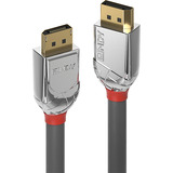 Lindy Cable DisplayPort 1.4, Cromo Line gris