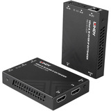 Lindy Extensor HDMI e IR sobre IP, Alargador de HDMI negro