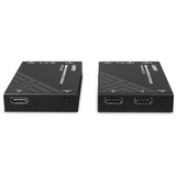Lindy Extensor HDMI e IR sobre IP, Alargador de HDMI negro