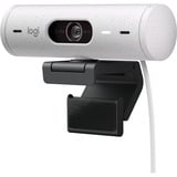 Logitech Brio 500 Cámaras web, Webcam blanco/Negro, 4 MP, 1920 x 1080 Pixeles, Full HD, 60 pps, 1280x720@60fps, 1920x1080@30fps, 1080p, 720p
