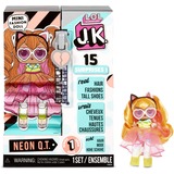 MGA Entertainment J.K. Doll - Neon Q.T., Muñecos L.O.L. Surprise! J.K. Doll - Neon Q.T., Muñeca bebé, Femenino, 4 año(s), Chica, Multicolor