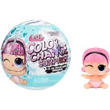 MGA Entertainment L.O.L. Surprise! Glitter Color Change Lil Sisters Asst in PDQ, Muñecos L.O.L. Surprise! Glitter Color Change Lil Sisters Asst in PDQ, Minifigura, Femenino, 4 año(s), Niño/niña, 38 mm, Multicolor
