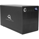 OWC ThunderBay 4 mini Carcasa de disco duro/SSD Negro 2.5", Caja de unidades negro, Carcasa de disco duro/SSD, 2.5", SATA, 40 Gbit/s, Conexión USB, Negro
