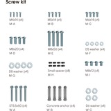 One for all Soporte de pared para TV WM 6242 negro