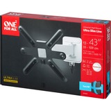 One for all WM6242, Soporte de pared negro