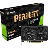 Palit GeForce GTX 1630 Dual NVIDIA 4 GB GDDR6, Tarjeta gráfica GeForce GTX 1630, 4 GB, GDDR6, 64 bit, 7680 x 4320 Pixeles, PCI Express x16 3.0