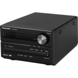 Panasonic SC-PM250 Microcadena de música para uso doméstico 40 W Negro, Equipo compacto negro, Microcadena de música para uso doméstico, Negro, 40 W, De 1 vía, 6 Ω, 10%