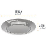 Petromax px-plate-26-s, Plato negro
