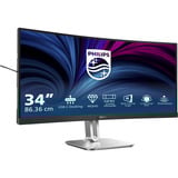 Philips 34B2U5600C, Monitor LED gris oscuro/Plateado
