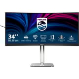Philips 34B2U5600C, Monitor LED gris oscuro/Plateado