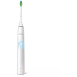 Philips 4300 series HX6807/35 cepillo eléctrico para dientes Adulto Cepillo dental sónico Color menta, Blanco, Cepillo de dientes eléctrico blanco, Batería, Batería integrada, Ión de litio, 110 - 220 V, 2 pieza(s), 2 pieza(s)