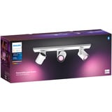 Philips Hue White & Color Ambiance Argenta 3er-Spot, Luz de LED blanco