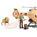 Schleich Vida Salvaje Animal rescue helicopter, Muñecos 3 año(s), Multicolor