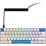 Sharkoon 4044951041947, Teclado para gaming blanco