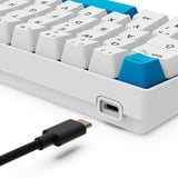 Sharkoon 4044951041947, Teclado para gaming blanco