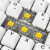 Sharkoon 4044951041947, Teclado para gaming blanco