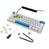 Sharkoon 4044951041947, Teclado para gaming blanco