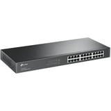 TP-Link TL-SG1024 No administrado Gigabit Ethernet (10/100/1000) 1U Negro, Interruptor/Conmutador negro, No administrado, Gigabit Ethernet (10/100/1000), Bidireccional completo (Full duplex), Montaje en rack, 1U, Minorista