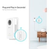 TP-Link TL-WPA1300P KIT 1300 Mbit/s Ethernet Wifi Blanco 2 pieza(s), PowerLAN 1300 Mbit/s, IEEE 1901, IEEE 802.3, IEEE 802.3u, Tipo E / F, Gigabit Ethernet, 10,100,1000 Mbit/s, Wi-Fi 5 (802.11ac)