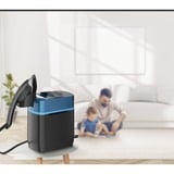 Tefal Cube UT2020 Vaporizador manual de prendas 1,1 L 2170 W Negro, Azul, Estación de planchado a vapor negro/Azul, Vaporizador manual de prendas, 1,1 L, 1,17 min, Negro, Azul, 90 g/min, 200 g/min