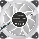 Thermaltake CL-F100-PL12SW-C sistema de refrigeración para ordenador Carcasa del ordenador Ventilador 12 cm Blanco blanco, Ventilador, 12 cm, Blanco