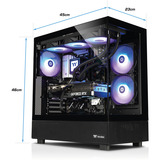 Thermaltake PC-000140-DE, Gaming-PC negro