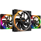be quiet! Ventilador negro