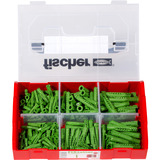 fischer FixTainer - UX Green-Box, Pasador verde