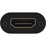 goobay 58491, Alargador de HDMI negro