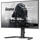 iiyama G-MASTER GB2741QSU-B1 pantalla para PC 68,6 cm (27") 2560 x 1440 Pixeles 4K Ultra HD LED Negro, Monitor de gaming negro (mate), 68,6 cm (27"), 2560 x 1440 Pixeles, 4K Ultra HD, LED, 1 ms, Negro