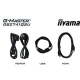 iiyama G-MASTER GB2741QSU-B1 pantalla para PC 68,6 cm (27") 2560 x 1440 Pixeles Negro, Monitor de gaming negro (mate), 68,6 cm (27"), 2560 x 1440 Pixeles, Negro