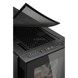 ALTERNATE Gaming-PC negro/Transparente
