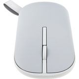 ASUS Marshmallow Mouse MD100 ratón Oficina Ambidextro RF Wireless + Bluetooth Óptico 1600 DPI gris, Ambidextro, Óptico, RF Wireless + Bluetooth, 1600 DPI, Gris