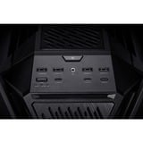 ASUS ROG HYPERION GR701 Torre Negro, Caja de torre grande negro, Torre, PC, Negro, ATX, EATX, micro ATX, Mini-ITX, Juego, Multi