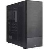 Aerocool CIPHERBKV1 Caja PC ATX Montaje Vertical GPU Frontal Mesh Negro, Cajas de torre negro, Midi Tower, PC, Negro, ATX, micro ATX, Mini-ITX, ABS, SPCC, Acero, 16 cm