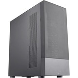 Aerocool CIPHERBKV1 Caja PC ATX Montaje Vertical GPU Frontal Mesh Negro, Cajas de torre negro, Midi Tower, PC, Negro, ATX, micro ATX, Mini-ITX, ABS, SPCC, Acero, 16 cm