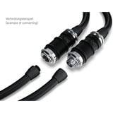 Alphacool 13883, Conexión cromado/negro (mate)