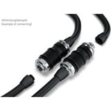 Alphacool 13883, Conexión cromado/negro (mate)