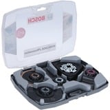 Bosch 2 608 664 624 accesorio para herramienta multifunción Juego de aspas, Juego de hojas de sierra  Juego de aspas, Universal, Bimetálico, Acero de alto carbono (HCS), 8 pieza(s), Funda de plástico