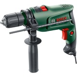 Bosch Easy Impact 600 600 W 3000 RPM Sin llave, Taladradora de impacto verde/Negro, Sin llave, Negro, Verde, 1,2 cm, 3000 RPM, 45000 ppm, 1 cm