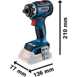 Bosch GSR 18V-90 FC PROFESSIONAL 2100 RPM SDS Plus 920 g Negro, Azul, Plata, Taladro/destornillador azul/Negro, Taladro de pistola, SDS Plus, Sin escobillas, Negro, Azul, Plata, 1,3 cm, 2100 RPM