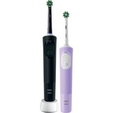 Braun Oral-B Vitality Pro D103 Duo, Cepillo de dientes eléctrico negro/Lila