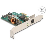 DeLOCK Tarjeta de red PCI Express x1 2,5 Gigabit LAN 1x M12, Adaptador de red 