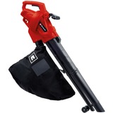 EINHELL GC-EL 3024 E 3000 W 240 kmh, Aspirador/soplador rojo/Negro, Soplador manual, 240 kmh, 650 m³/h, 40 L, 10:1, Negro, Rojo